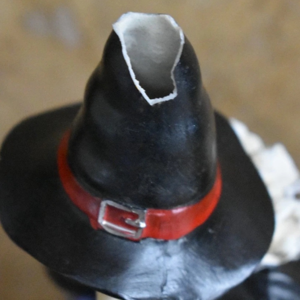 NWT 13” BEAUTIFUL WITCH STIRRING CAULDRON HALLOWEEN DECOR FIGURE FIGURINE STATUE - Picture 5 of 8